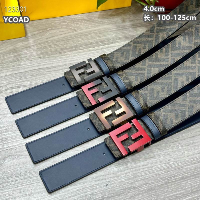 Fendi belt 40mmX100-125cm  8L76